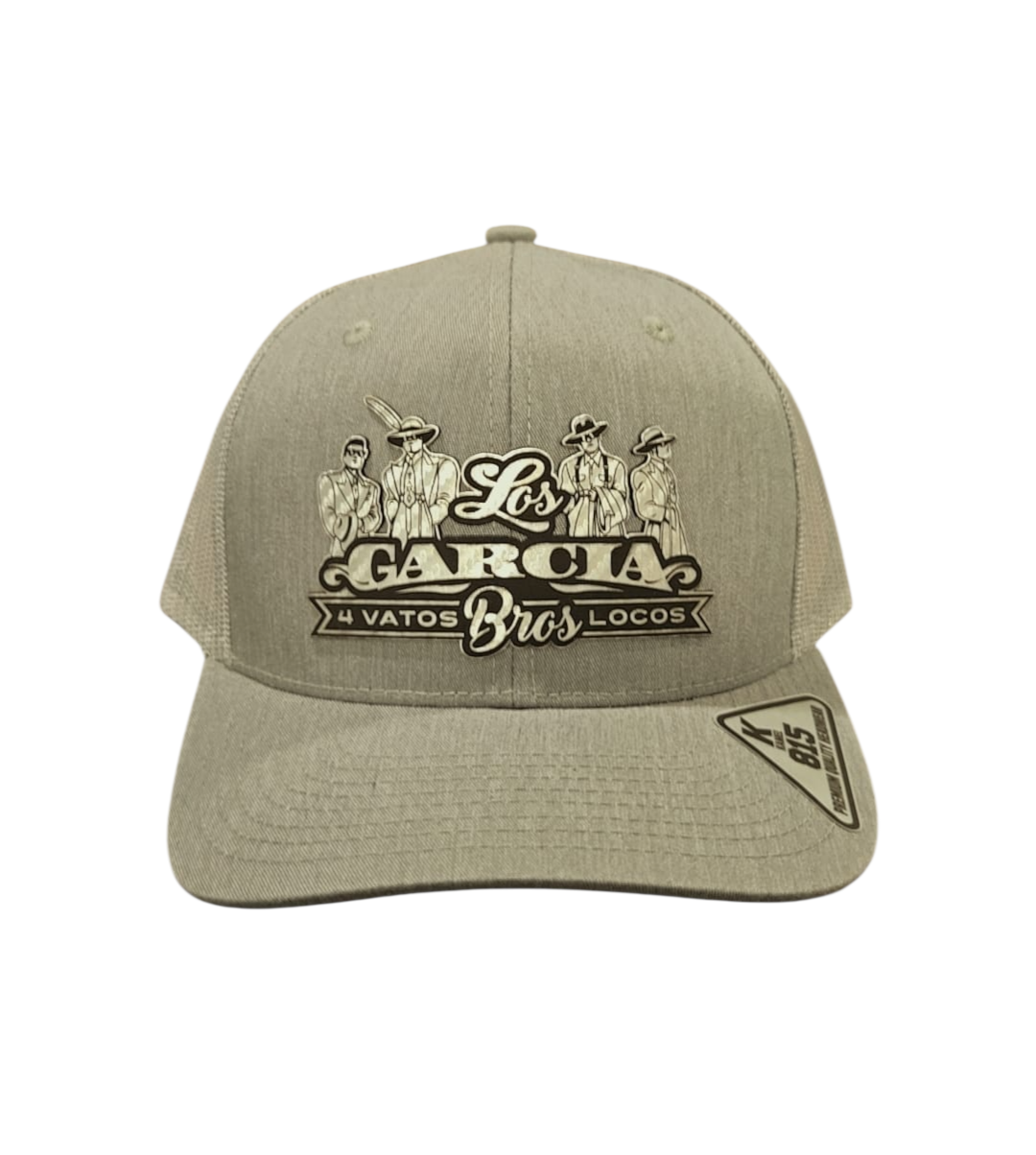 All Silver 4 Vatos Locos Cap