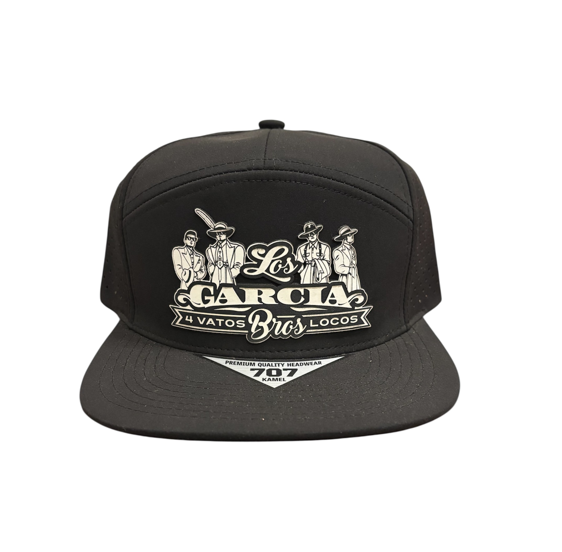 Black and White Cap