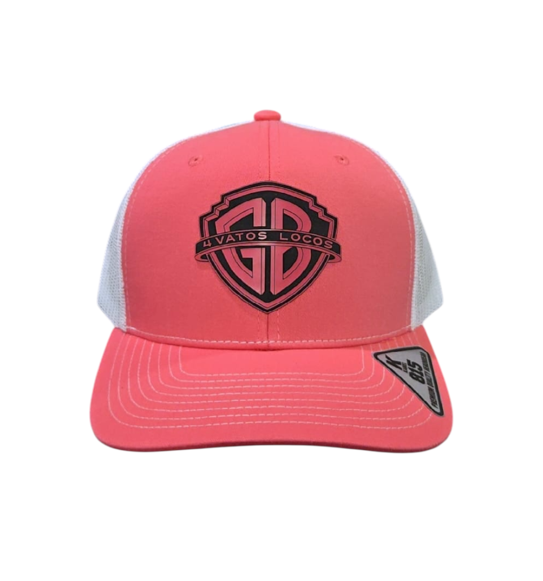 Los Garcia Bros-Pink and White Cap