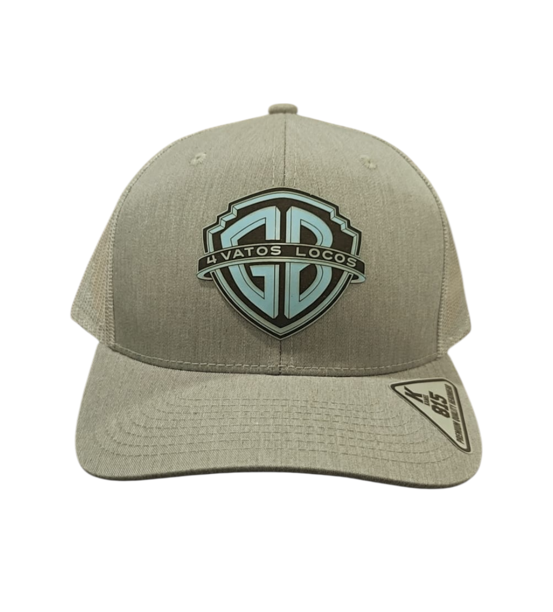 Los Garcia Bros-Turquoise and Gray Cap