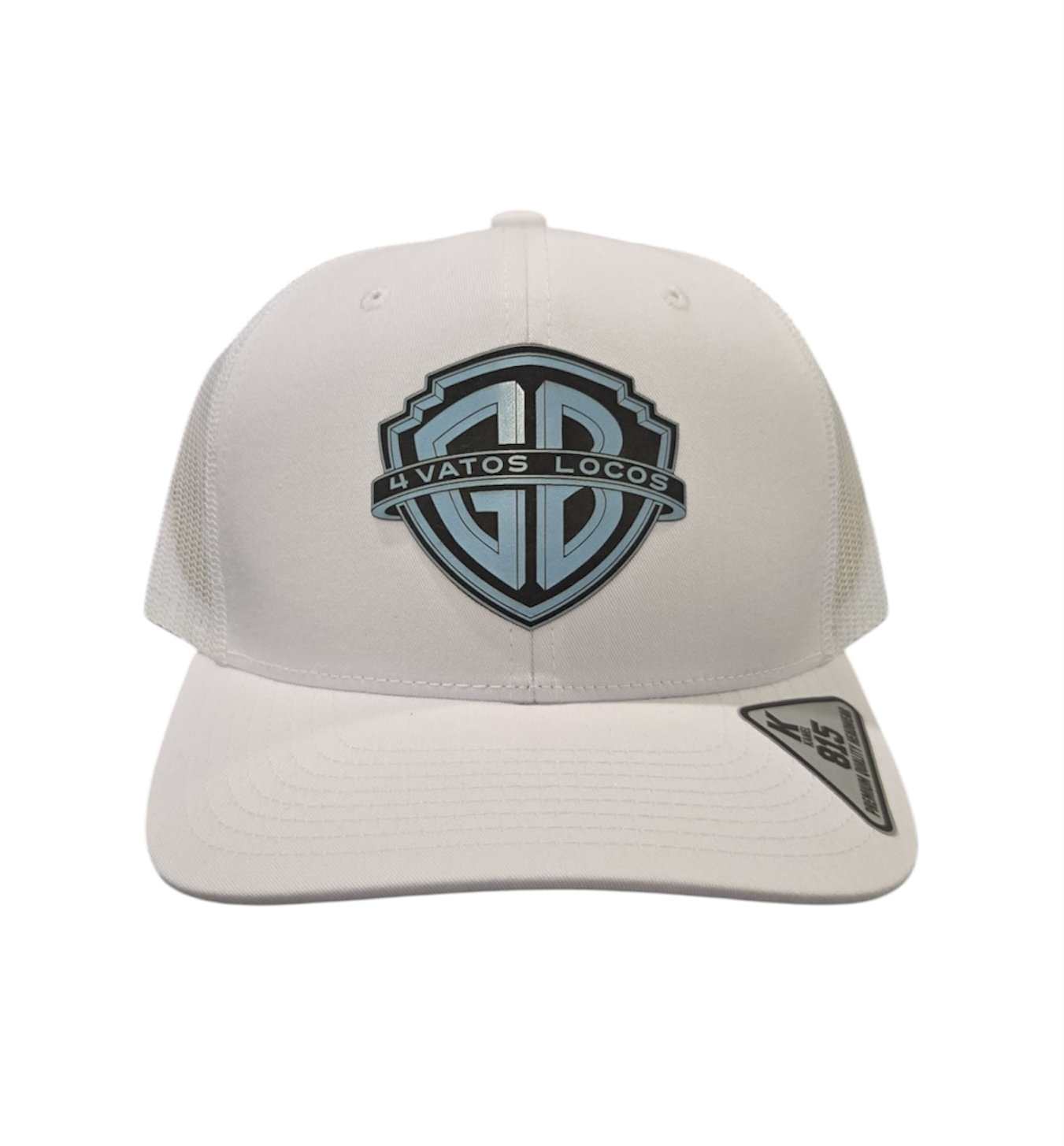 Los Garcia Bros-Turquoise and White Cap